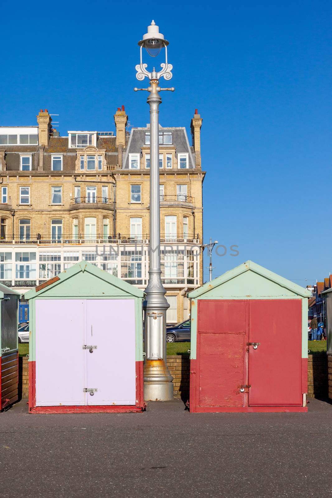 Colorful Brighton beach huts by magann