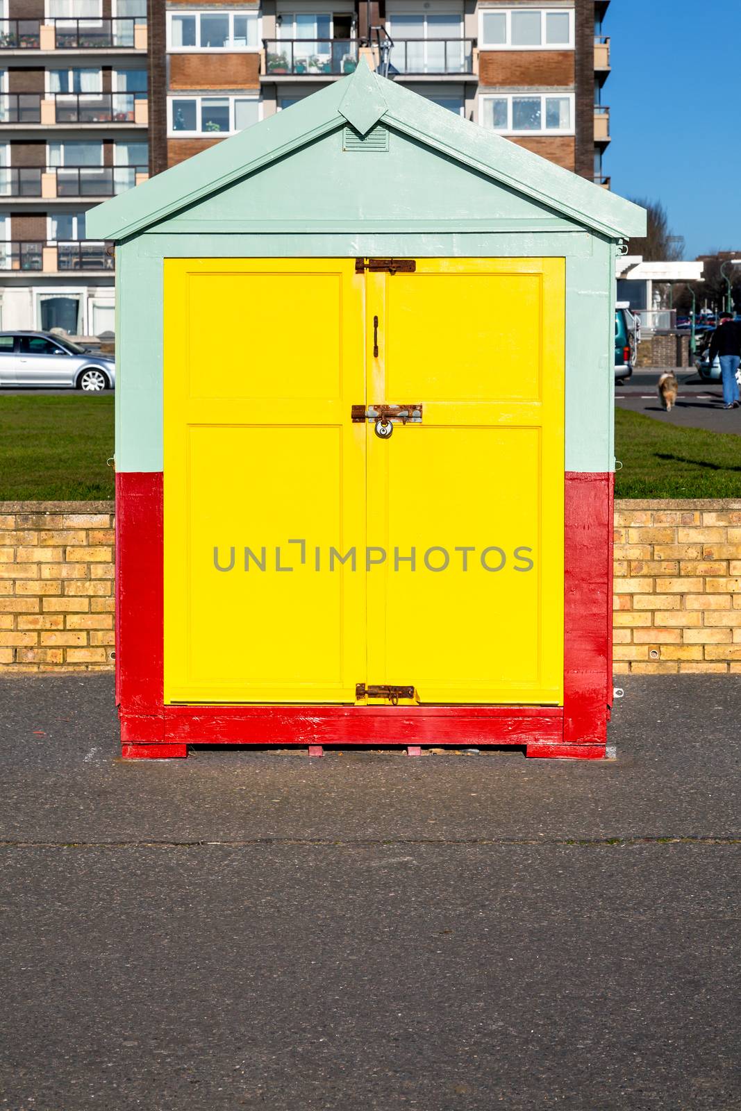 Colorful Brighton beach hut by magann