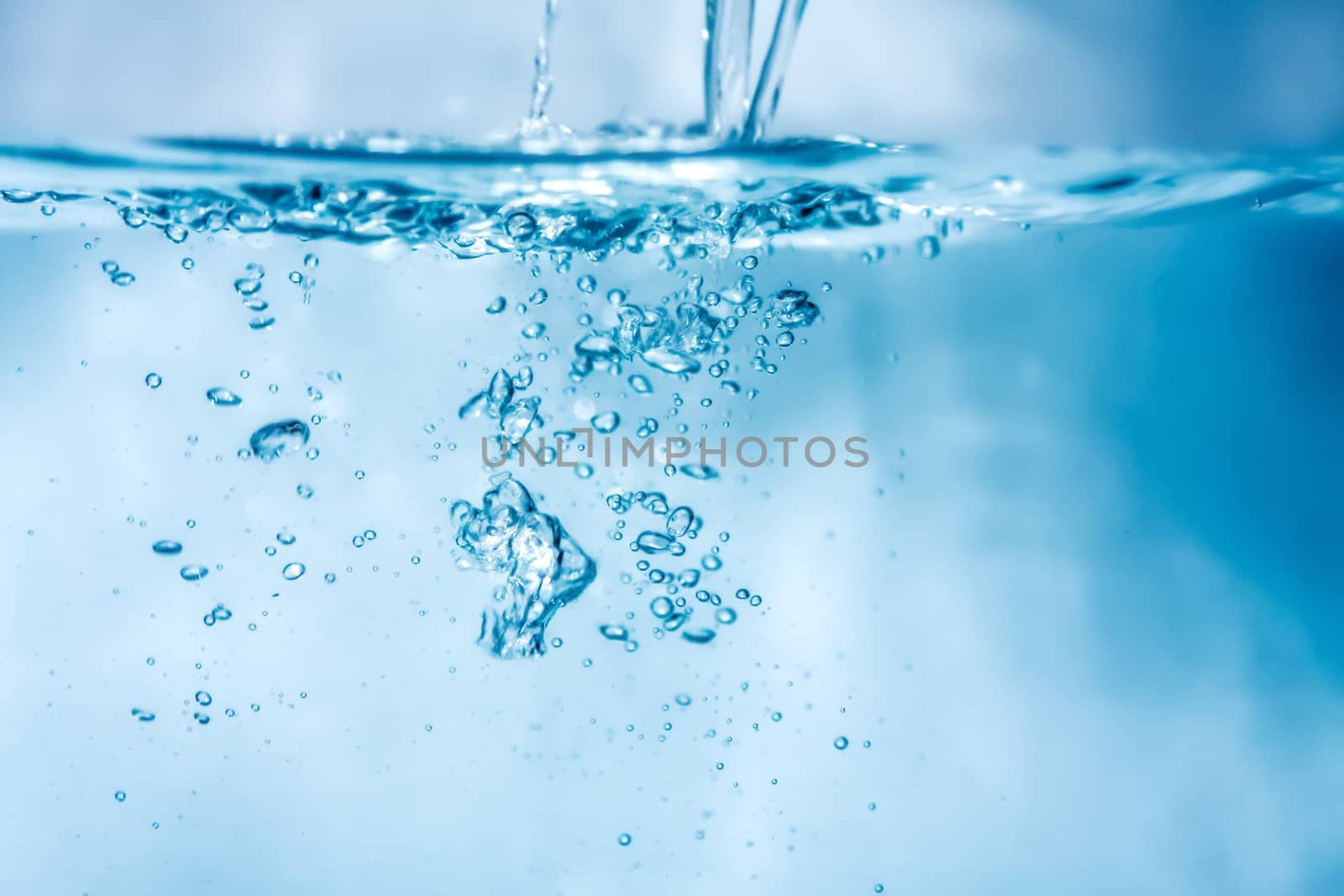 water air bubbles background by magann