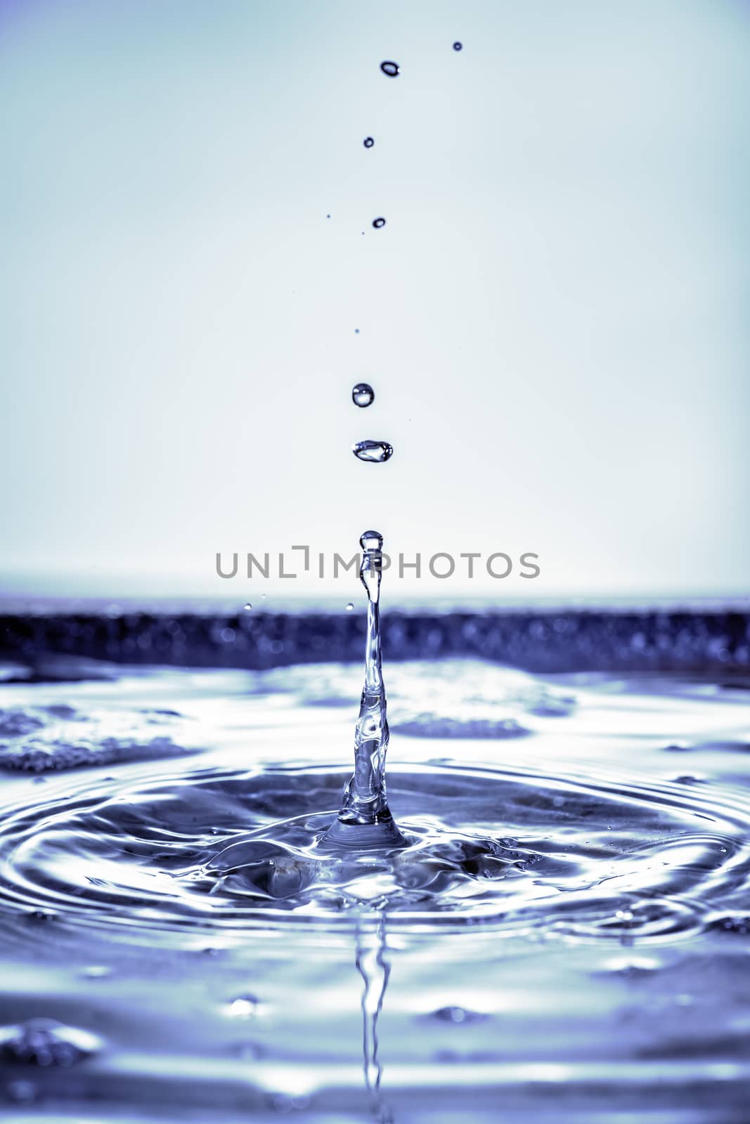 water drop background by magann