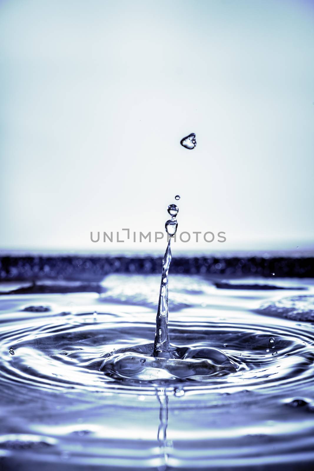 water drop background by magann