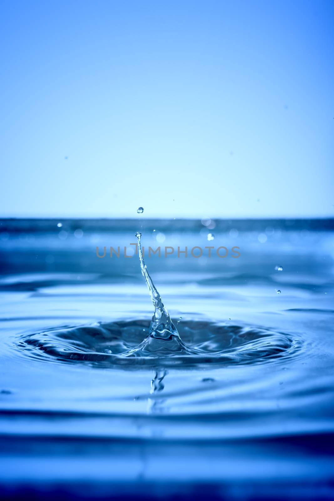 water drop background by magann