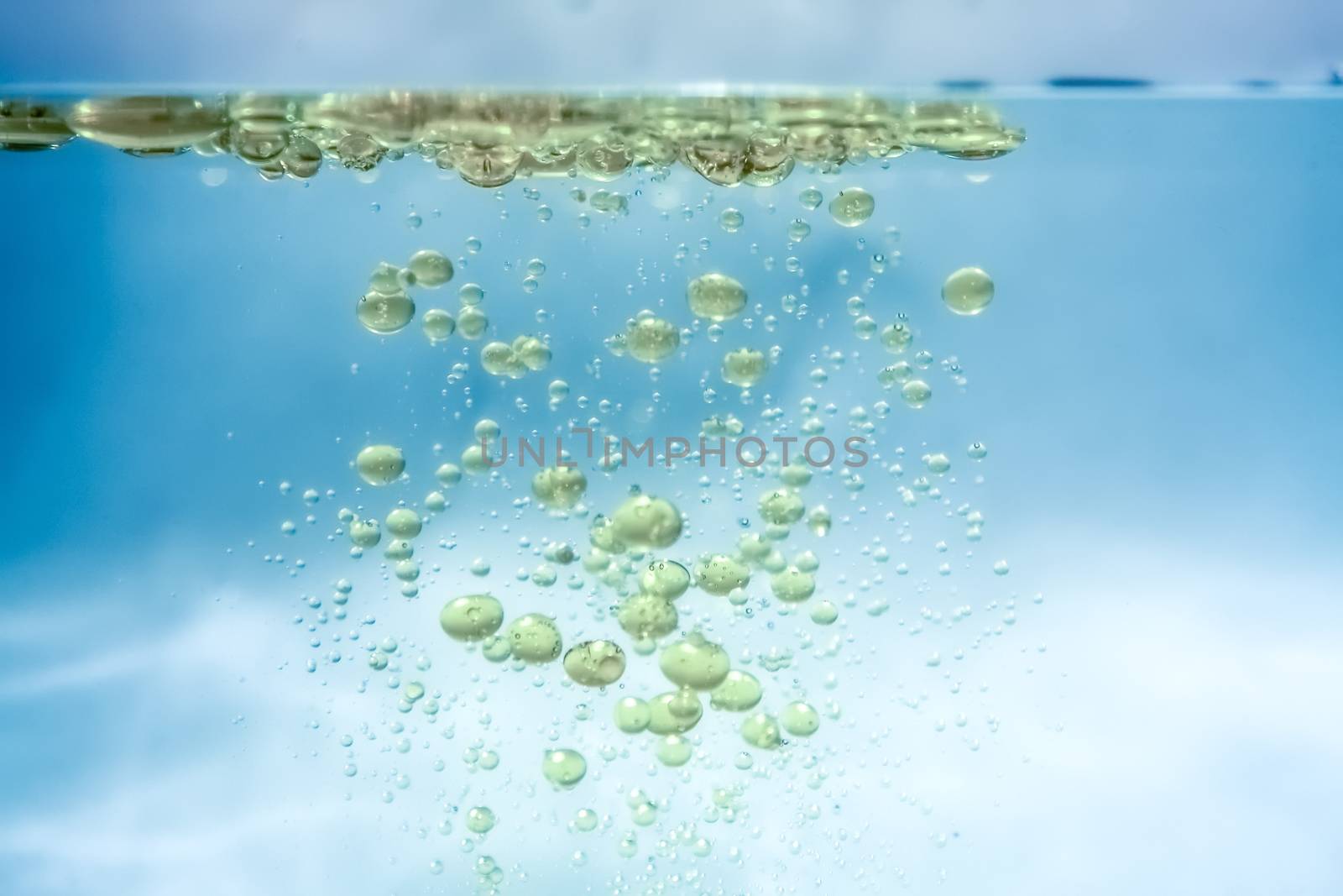 water oil bubbles background by magann