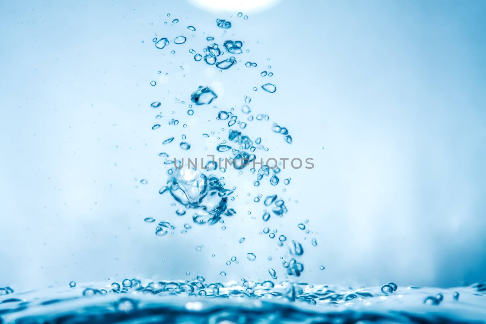 water air bubbles background by magann