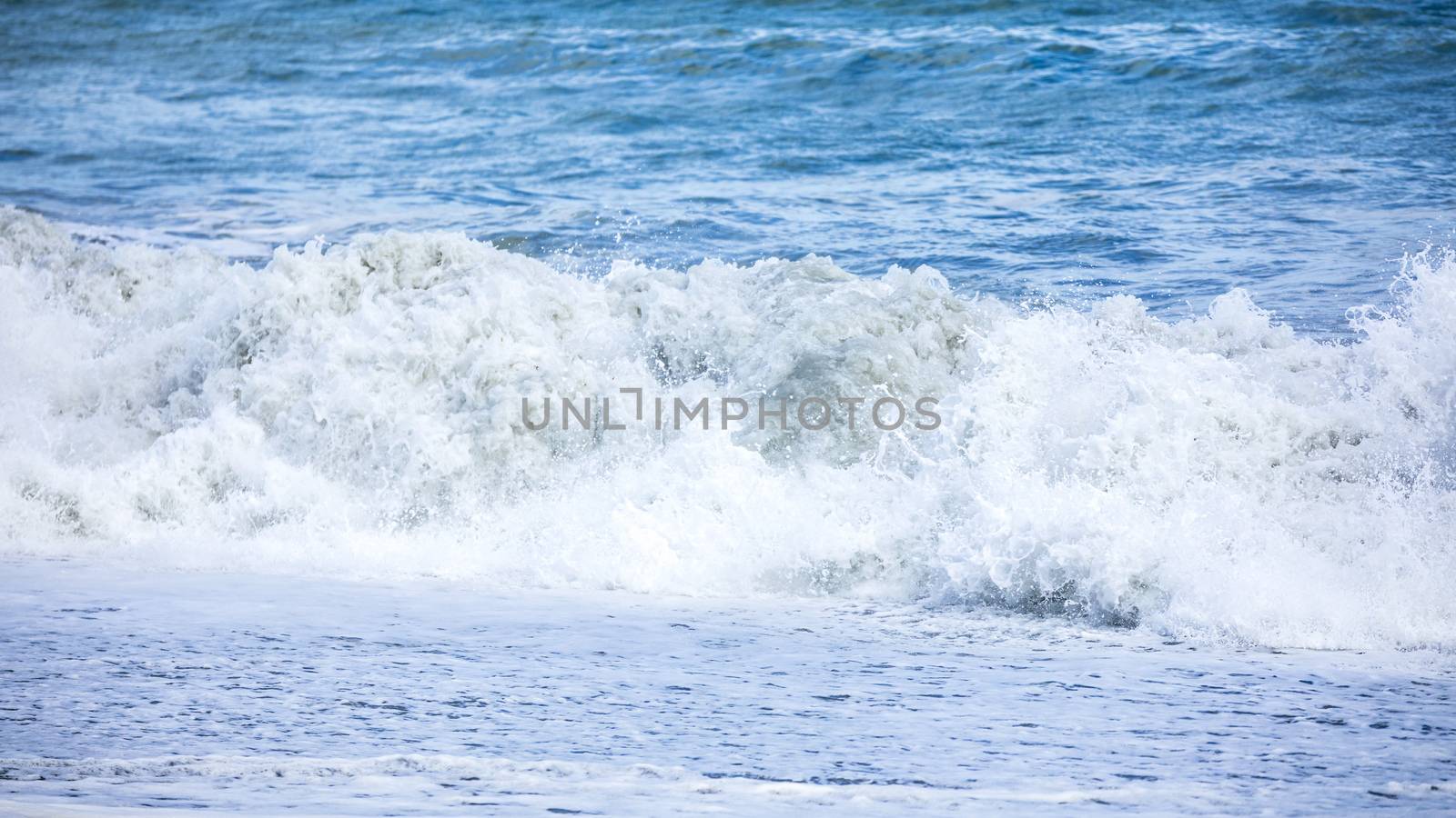 An image of a stormy ocean scenery background