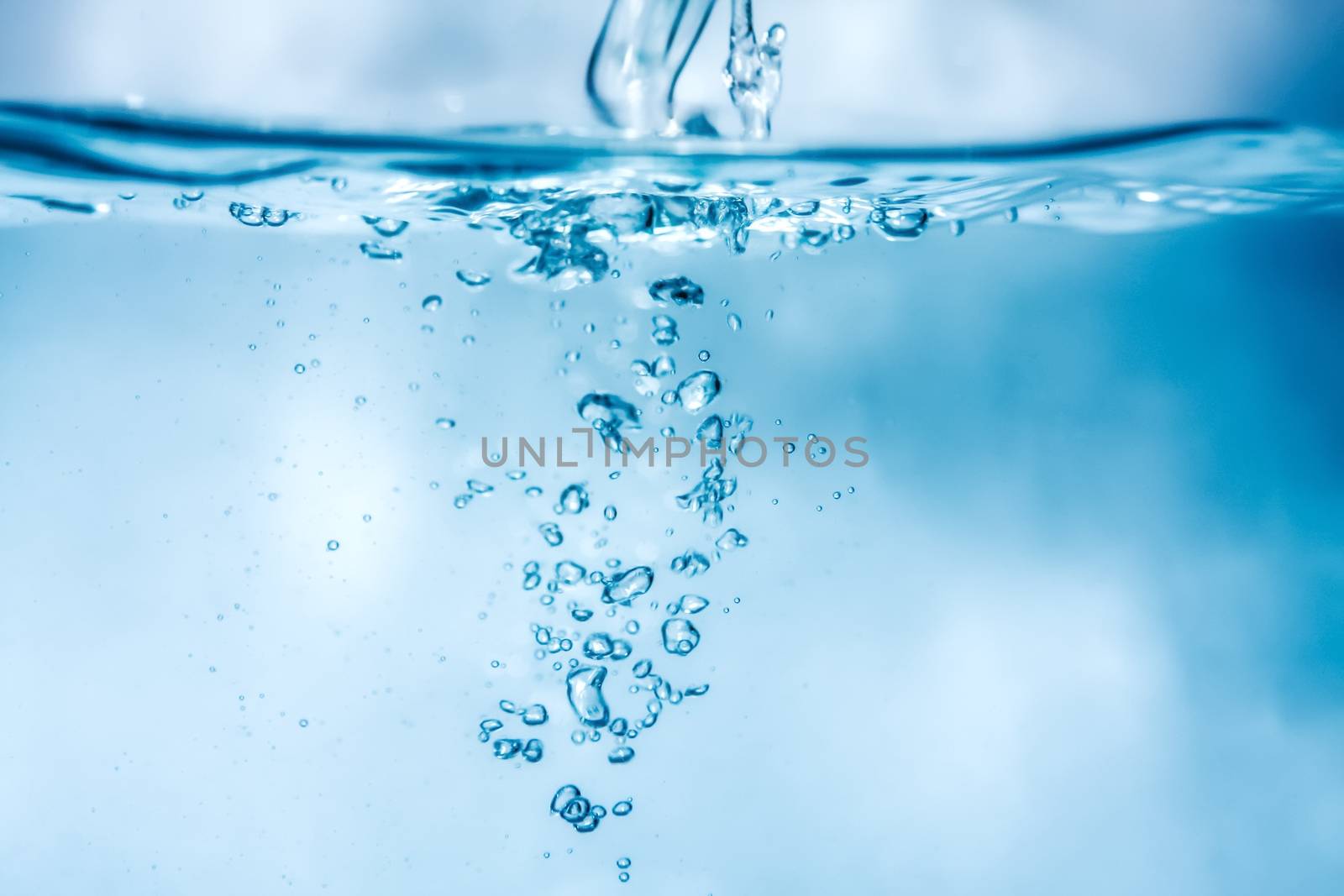 An image of a nice water air bubbles background