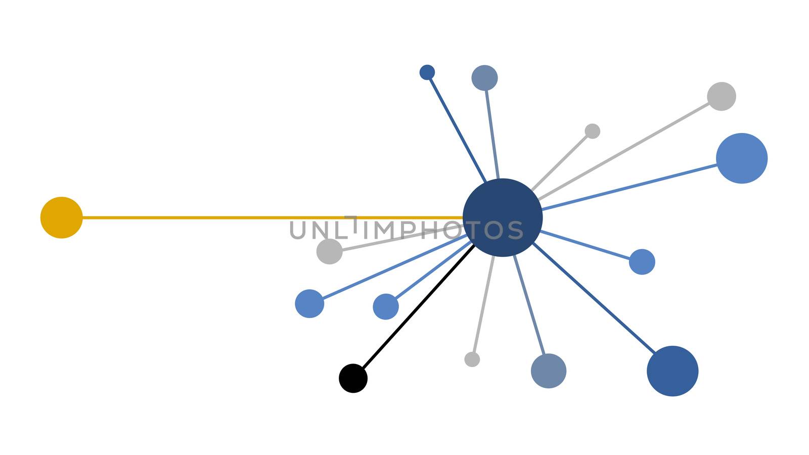 typical networking sign decoration element by magann