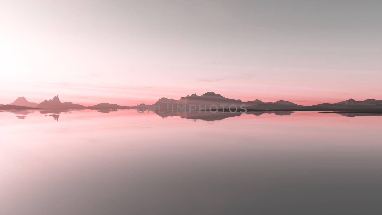 mirror sea reflections dawn landscape by magann