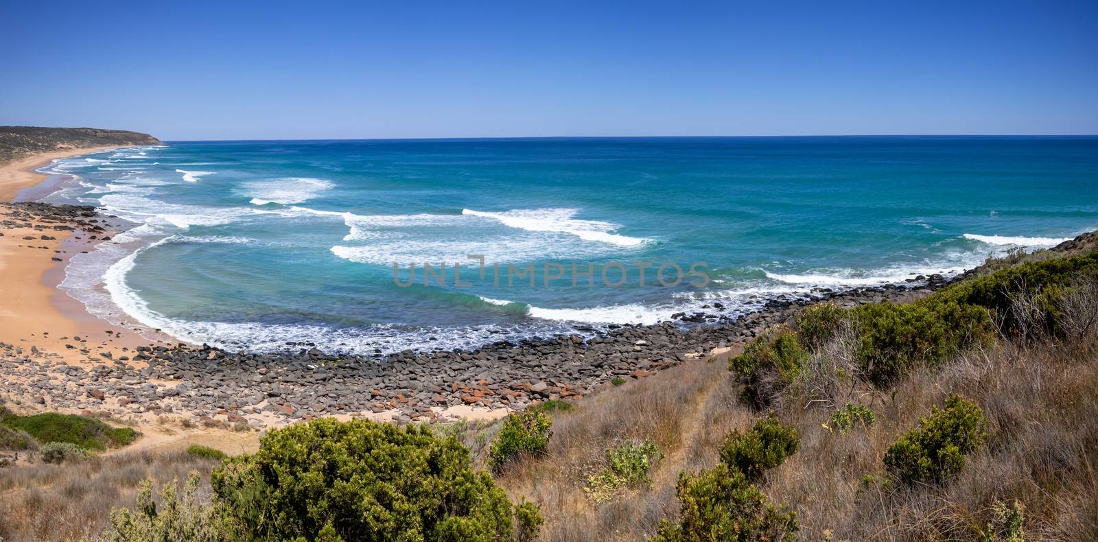 beach in south Australia near Victor Harbor by magann