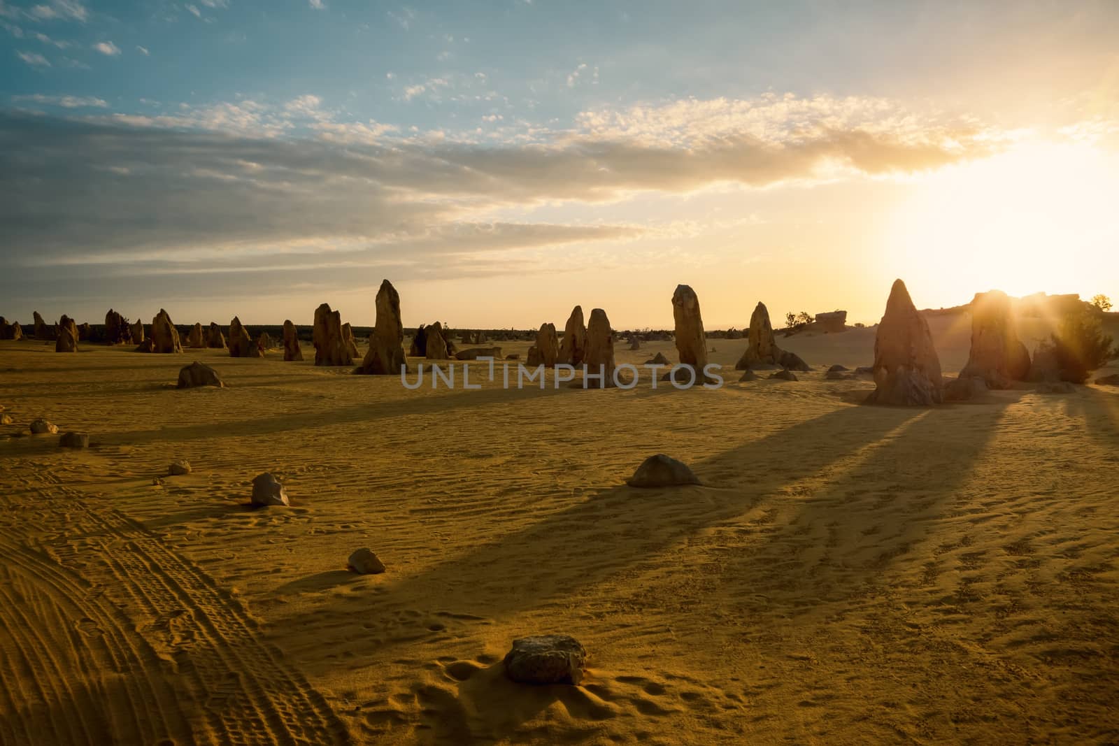 An image of the Pinnacles sand desert Western Australia