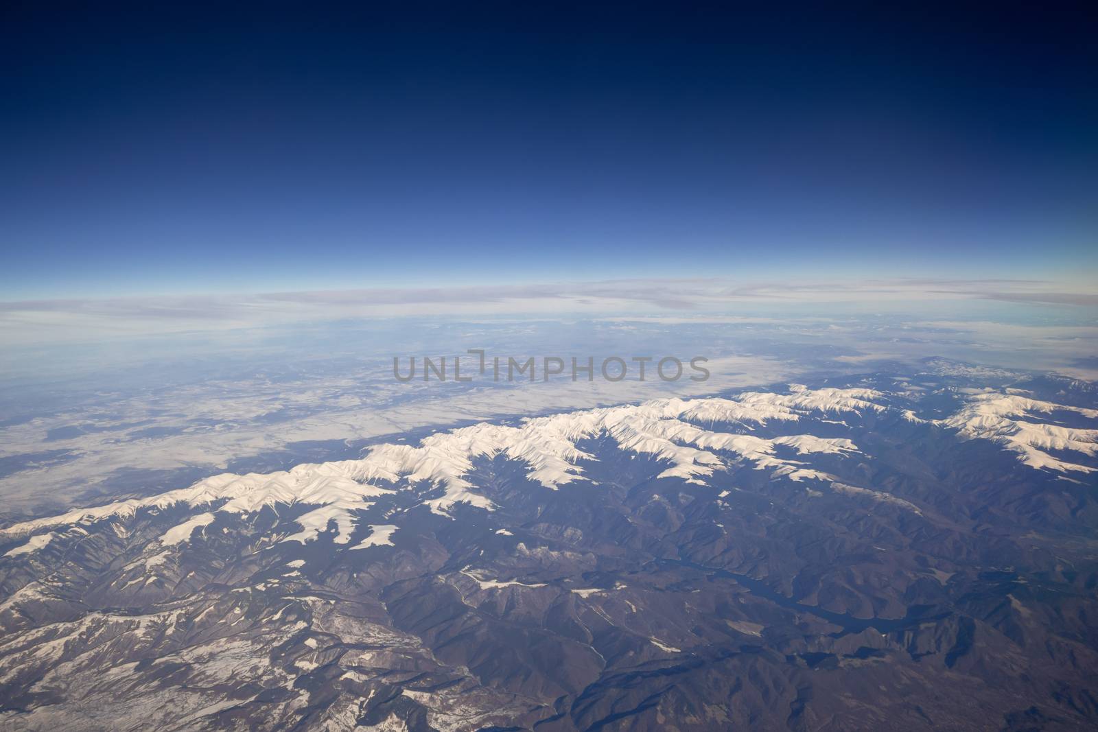 flight over Asia Alps by magann