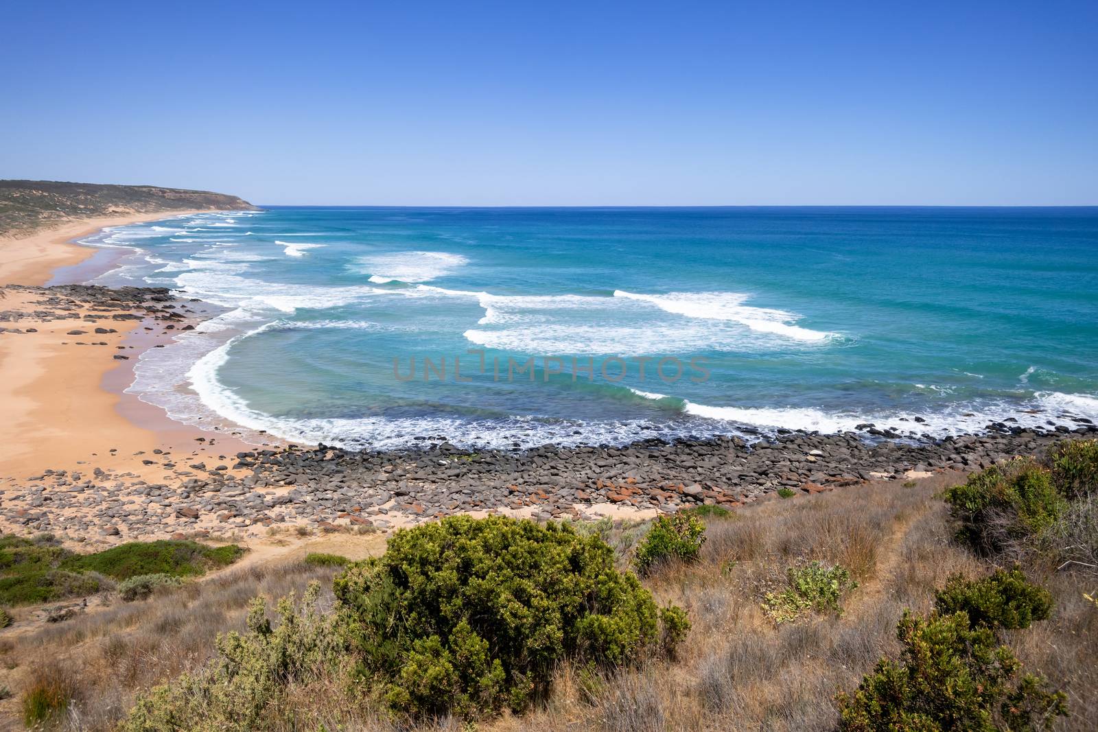 beach in south Australia near Victor Harbor by magann