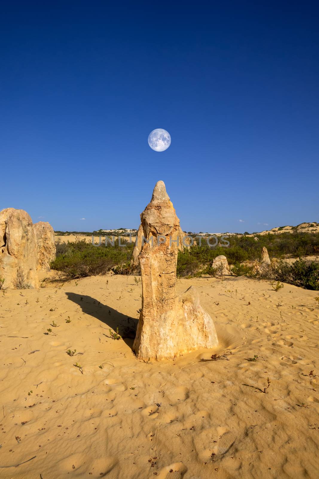 An image of the Pinnacles sand desert Western Australia