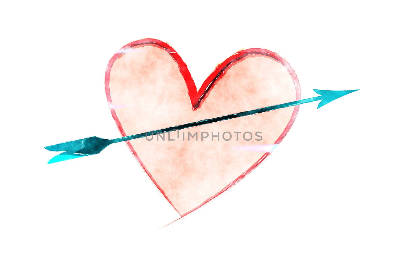Heart with an arrow by magann