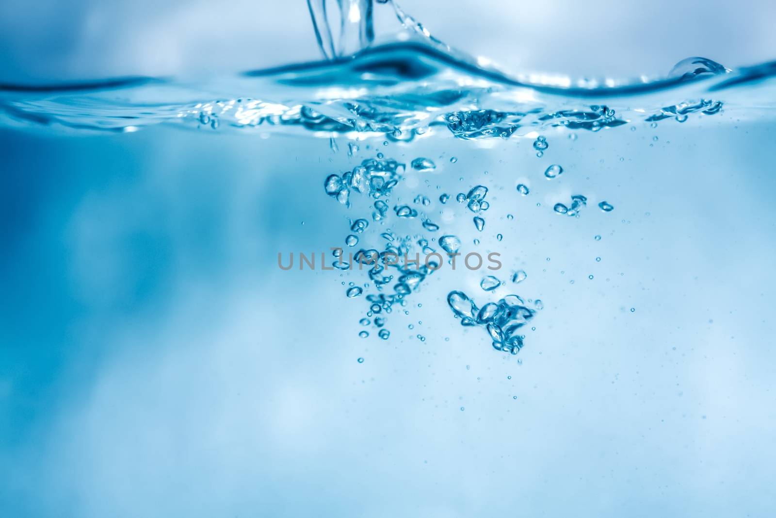 water air bubbles background by magann