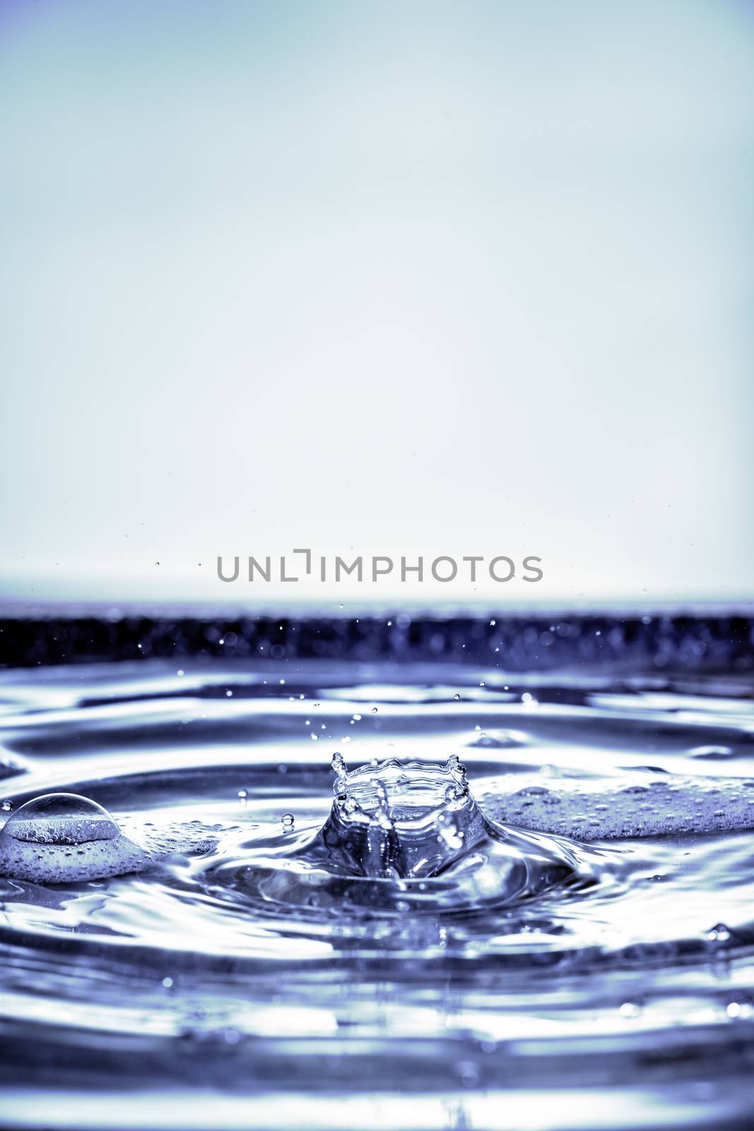water drop background by magann