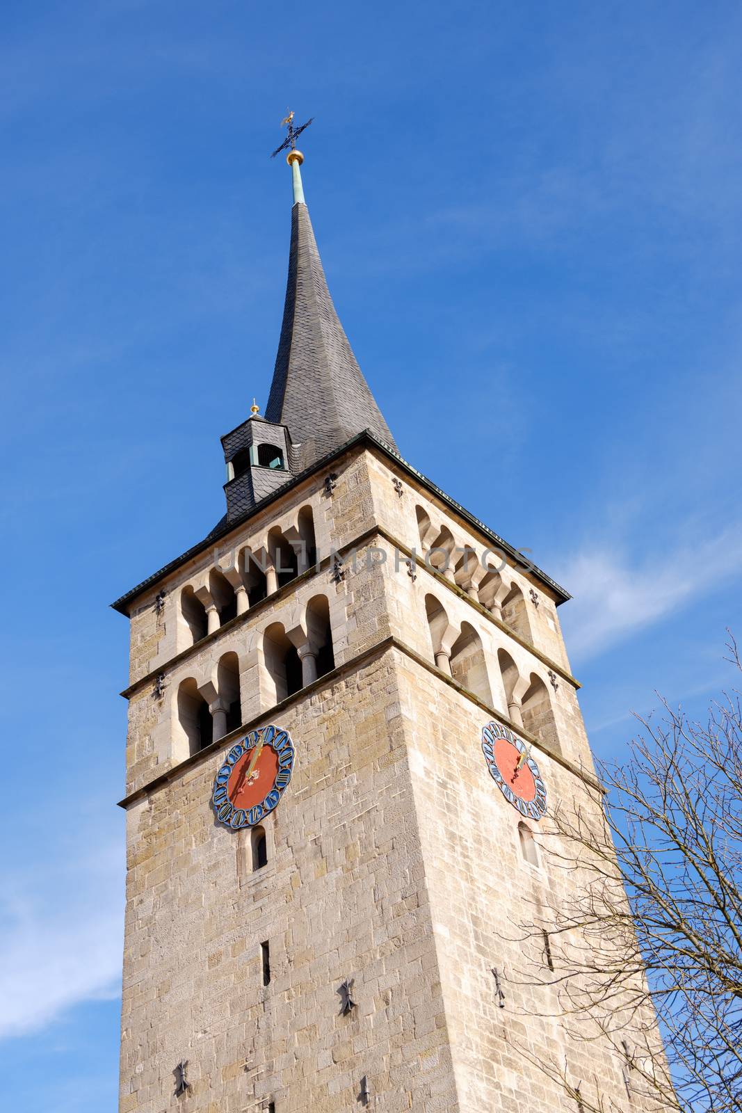 An image of the famous church Martinskirche in Sindelfingen germany