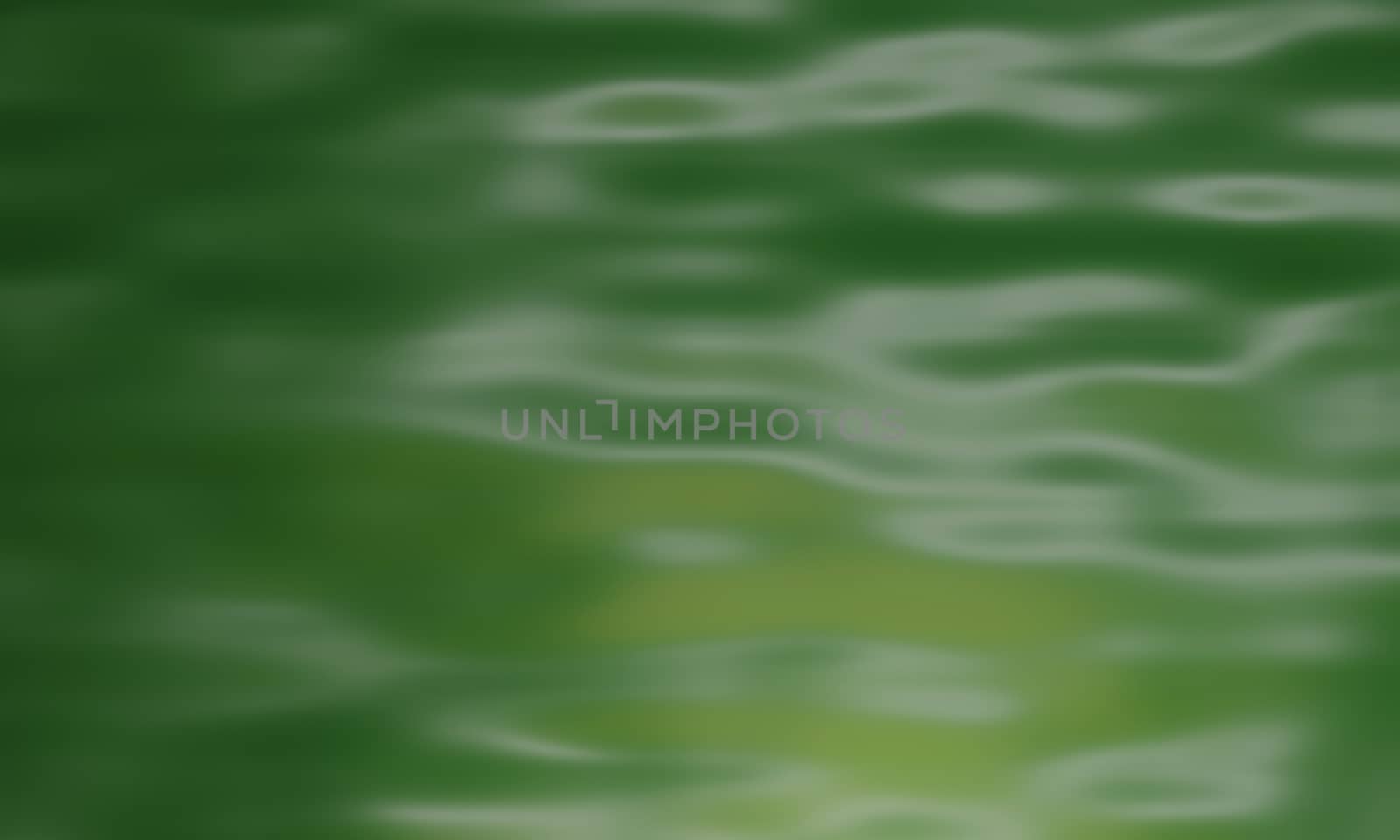 The waves on the surface of the green reflections in yellow. The wavy marks on the shiny fabric. The image for the blurred wave background. 3D Rendering