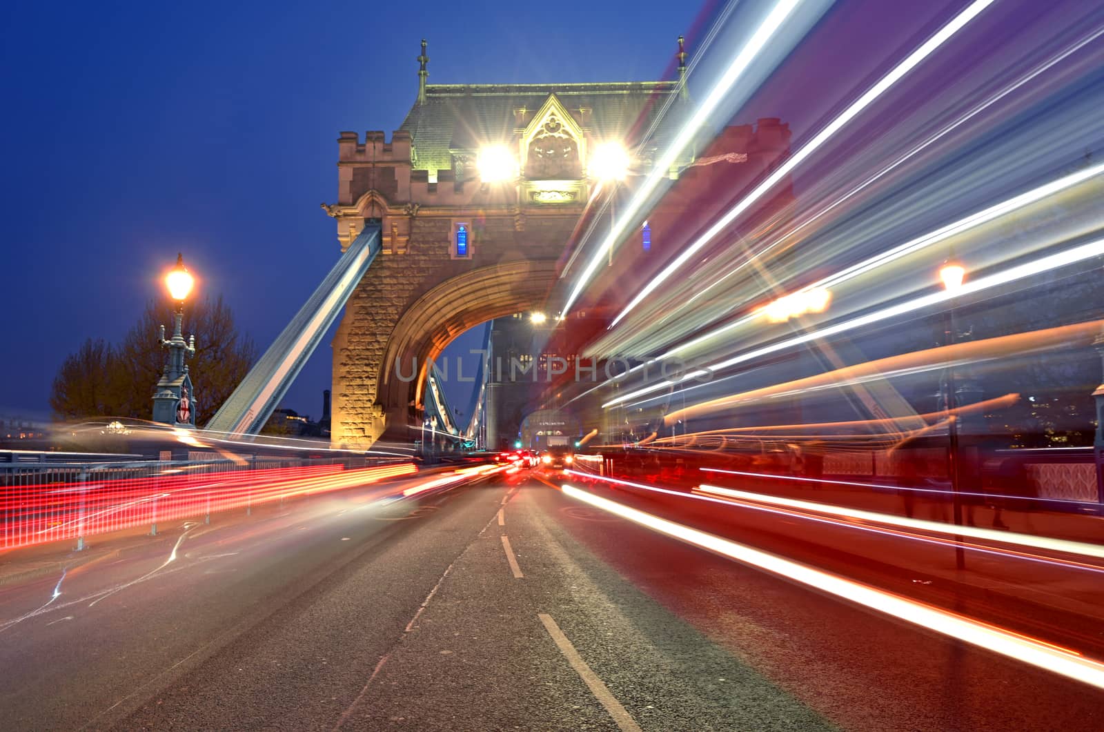 Tower Bridge across the River Thames in London, UK by jbyard22