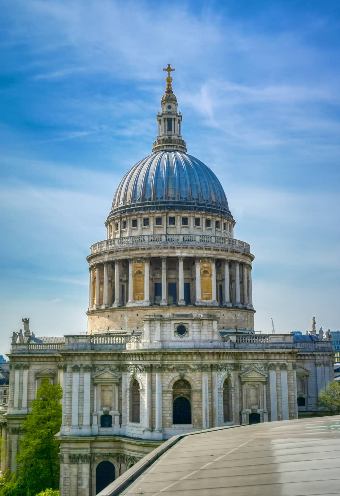 St. Paul's Cathedral in Central London, England, UK.