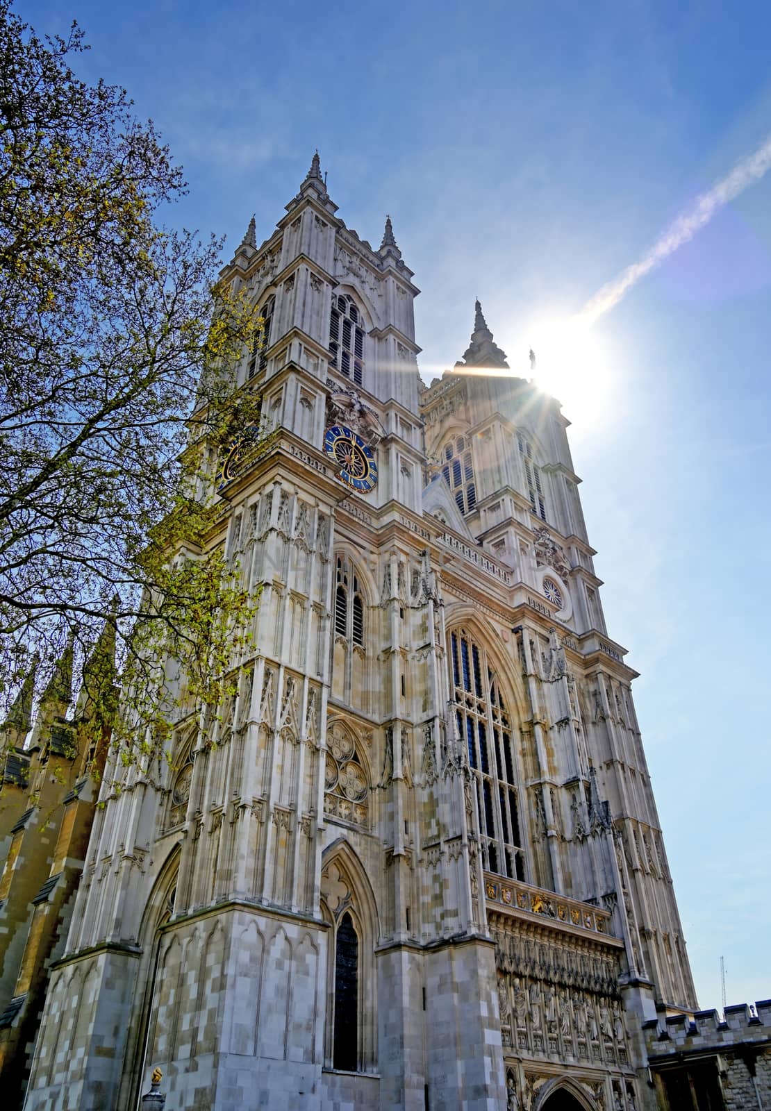 Westminster Abbey on a sunny day in London, UK by jbyard22