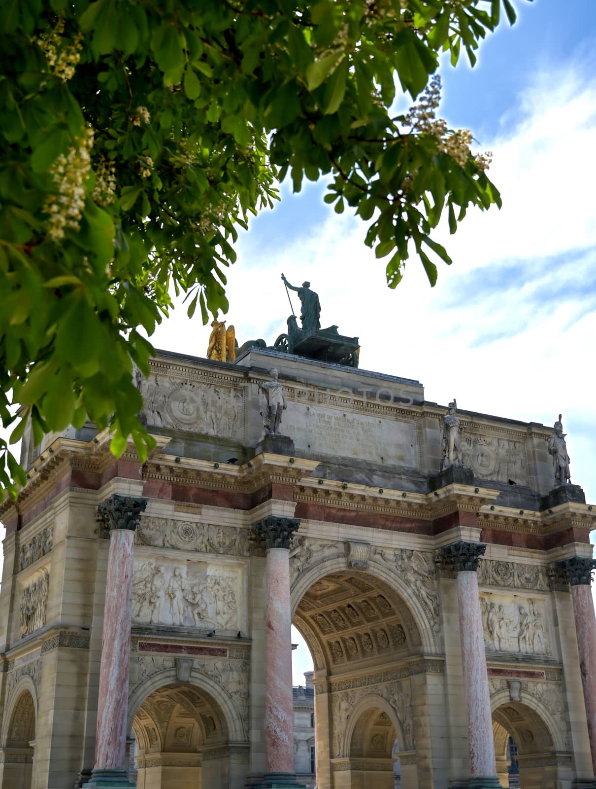 Arc de Triomphe du Carrousel in Paris, France by jbyard22