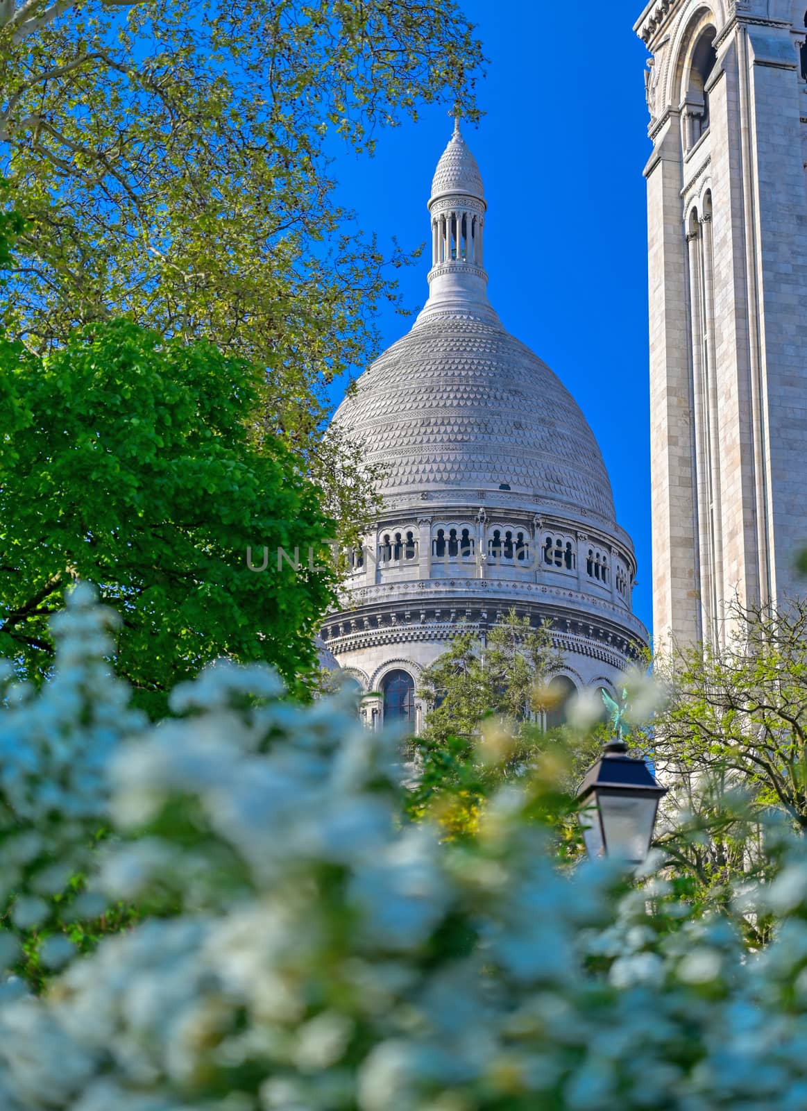 Sacre Coeur in paris, France by jbyard22