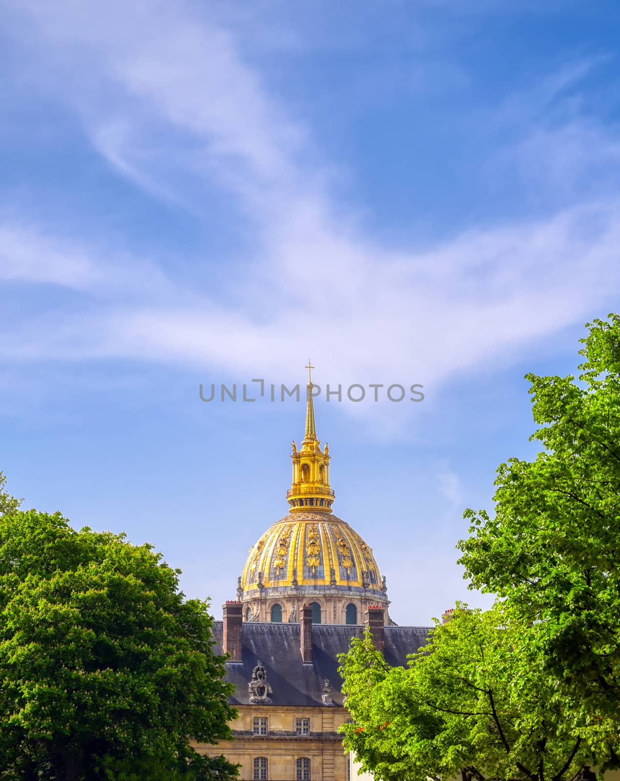 Les Invalides in Paris, France by jbyard22