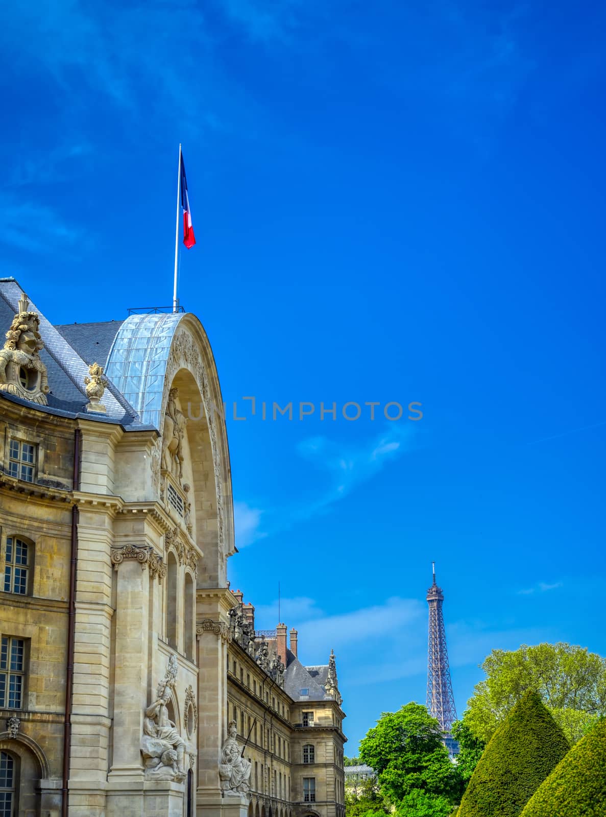 Les Invalides in Paris, France by jbyard22