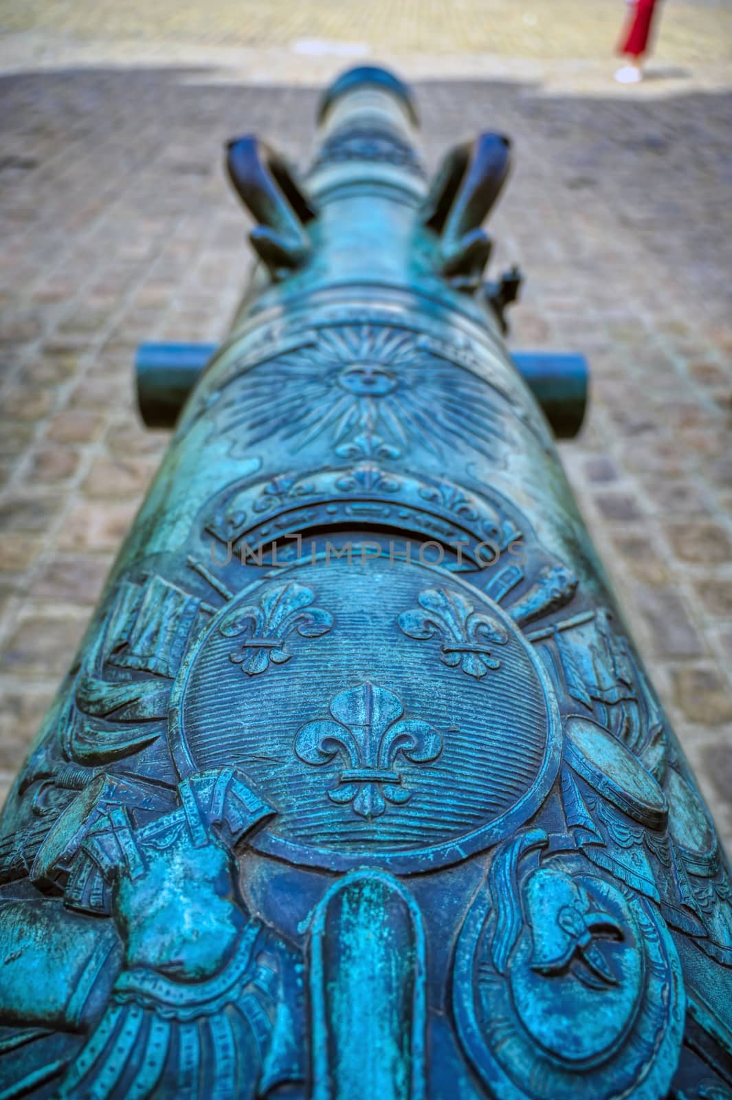 Paris, France - April 22, 2019 - Les Invalides is a complex of buildings containing museums and monuments, all relating to the military history of France.