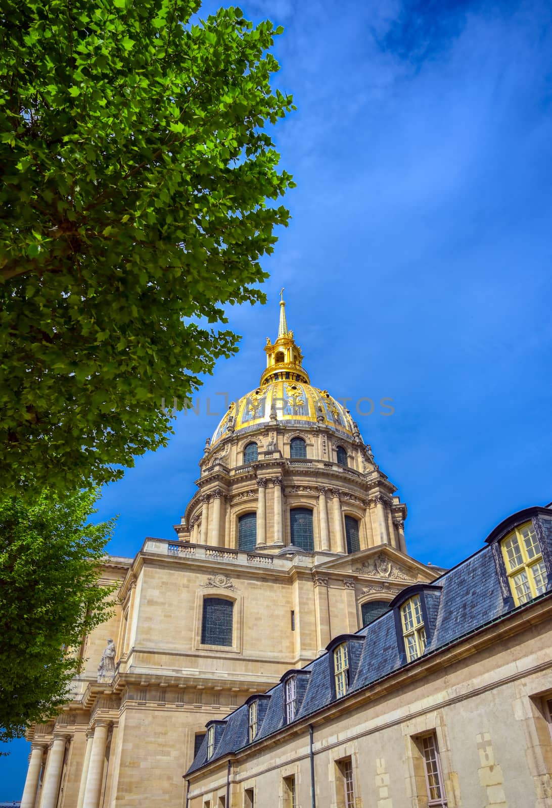 Les Invalides in Paris, France by jbyard22