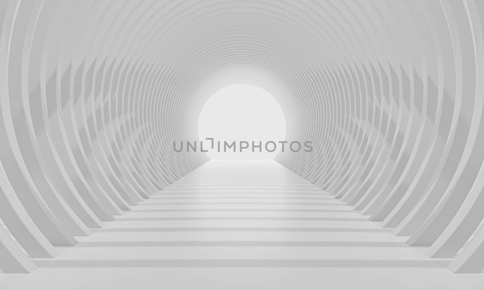 Clean white curve for Abstract gray shadows, white textures. Abstract structure shapes for wallpaper. 3D Rendering