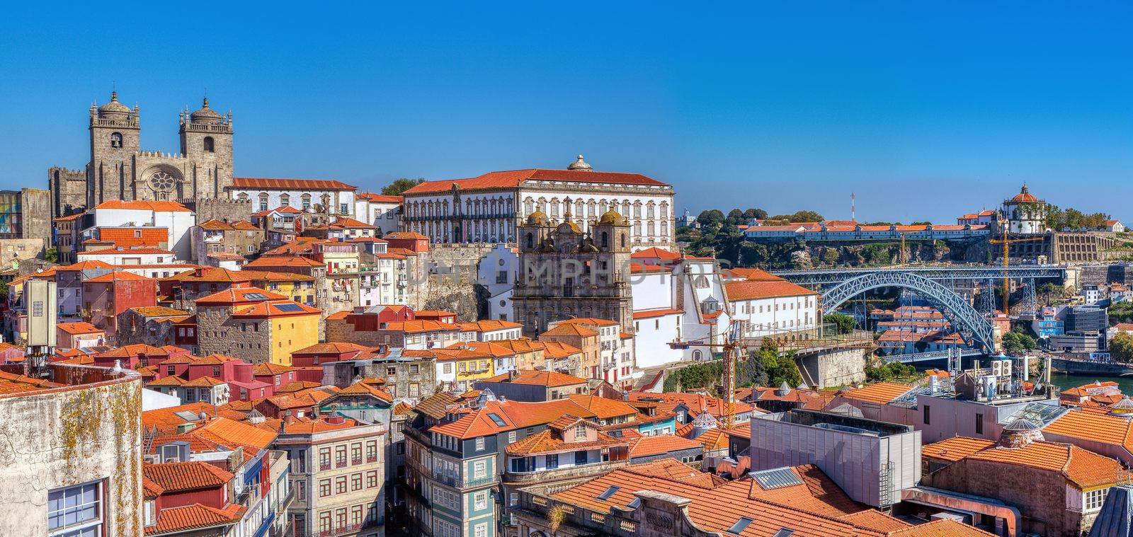 Historic center of Porto in Portugal. by CreativePhotoSpain