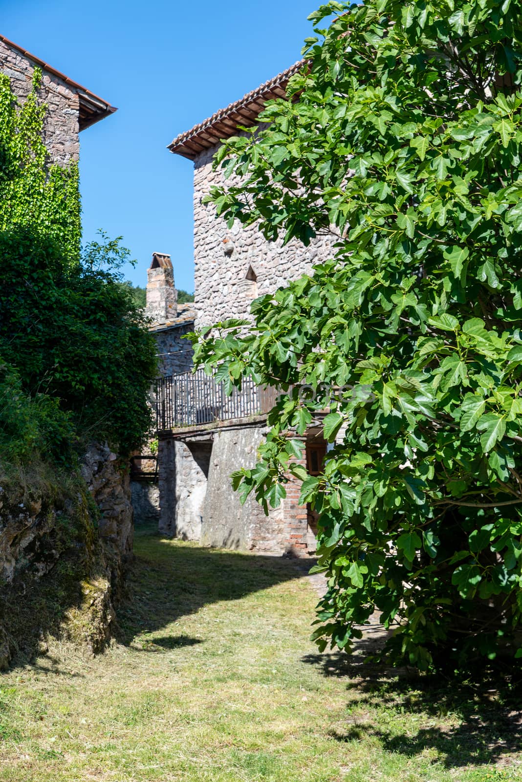 ancient village of macerino located on a mountain by carfedeph