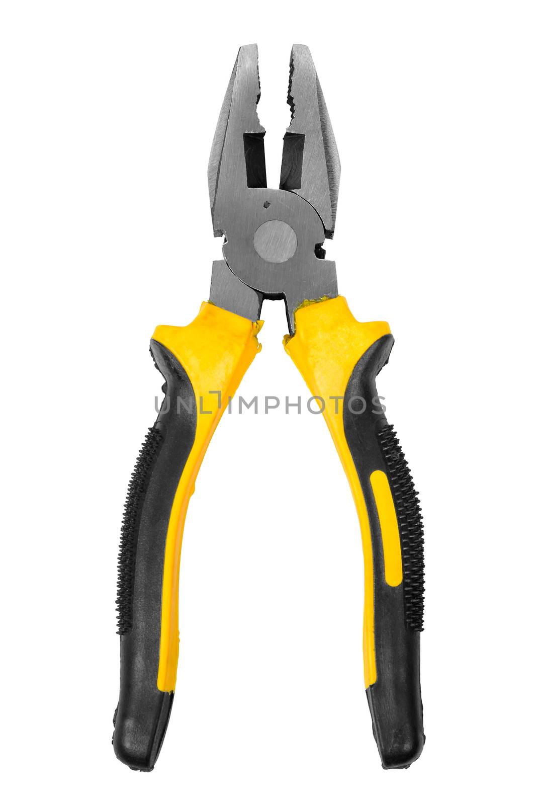Pliers on white background by mkos83