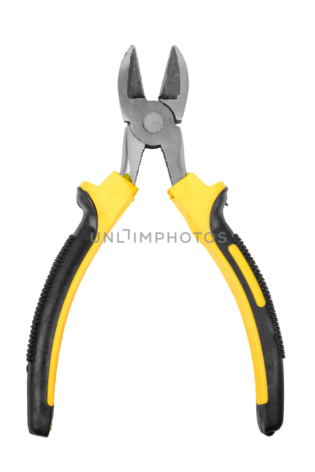 Side cutters isolated on white background with clipping path