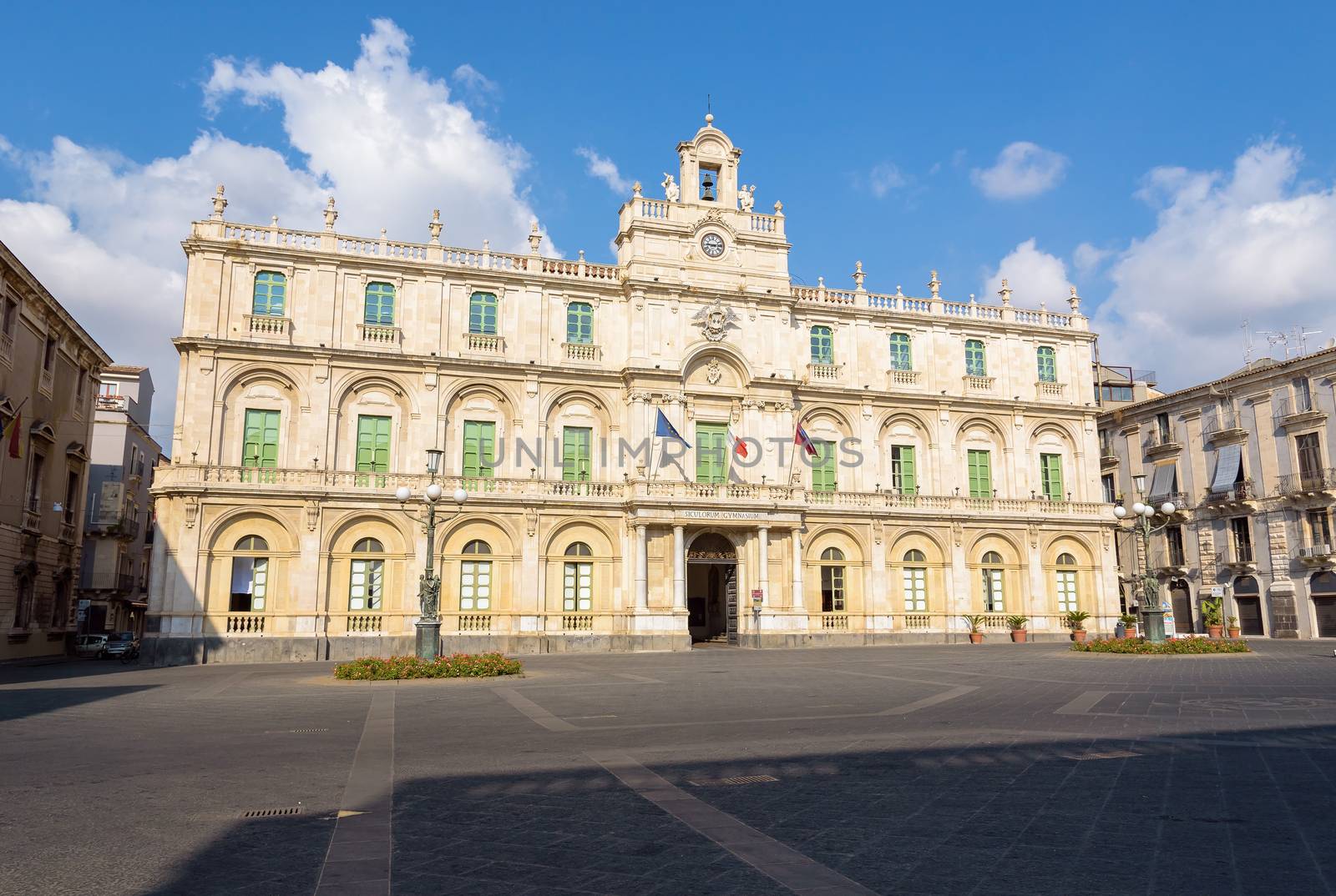 Building of University of Catania, the oldest university in Sicily, and the 13th oldest in Italy.