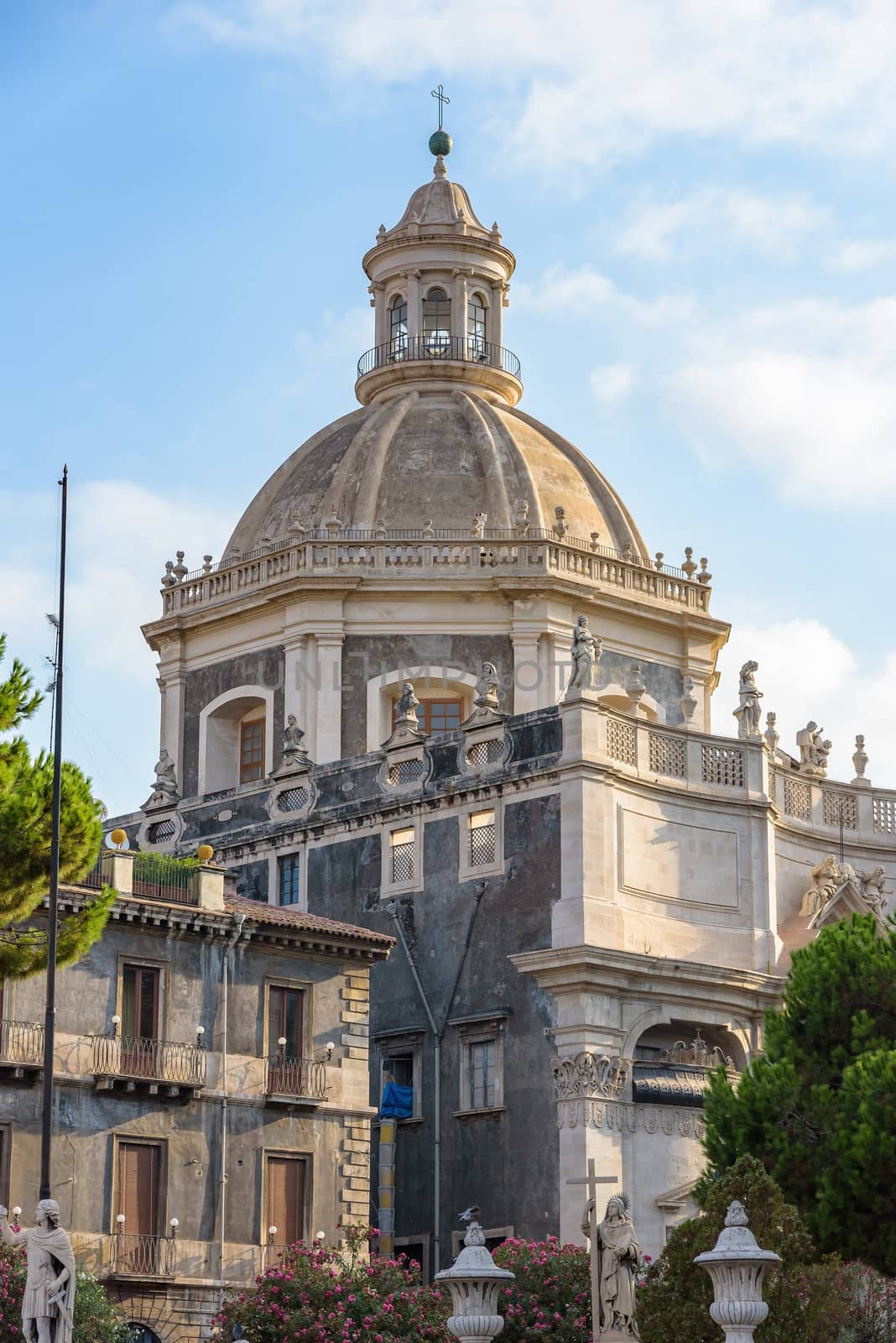 Church of the Badia di Sant'Agata in Catania, Sicily, Italy