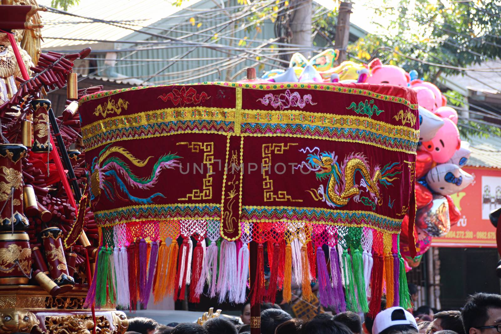 Dong Ky Firecracker Festival In Bac Ninh, Vietnam by Sonnet15