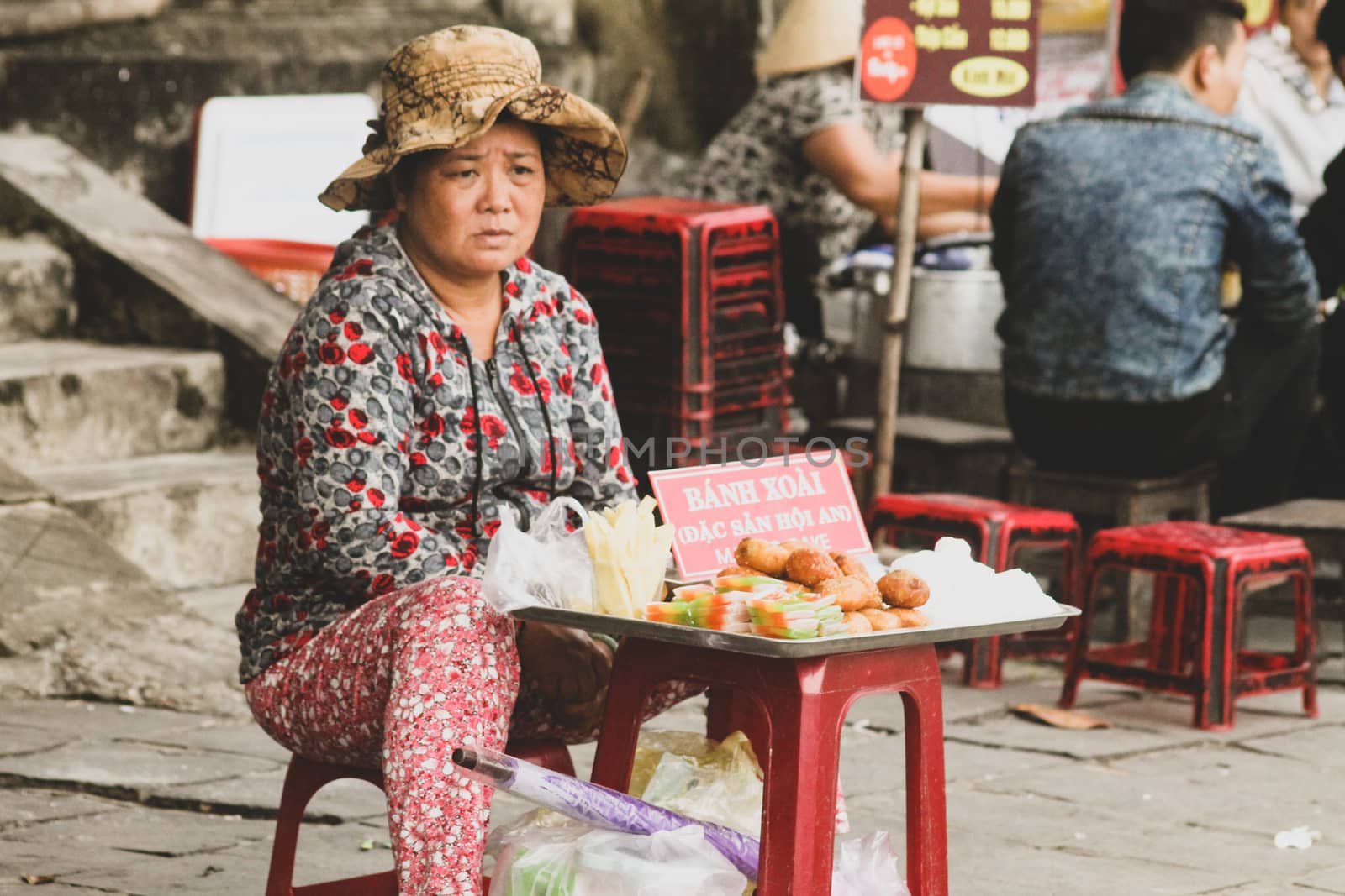 Editorial. Vietnamese Street Food Vendor by Sonnet15