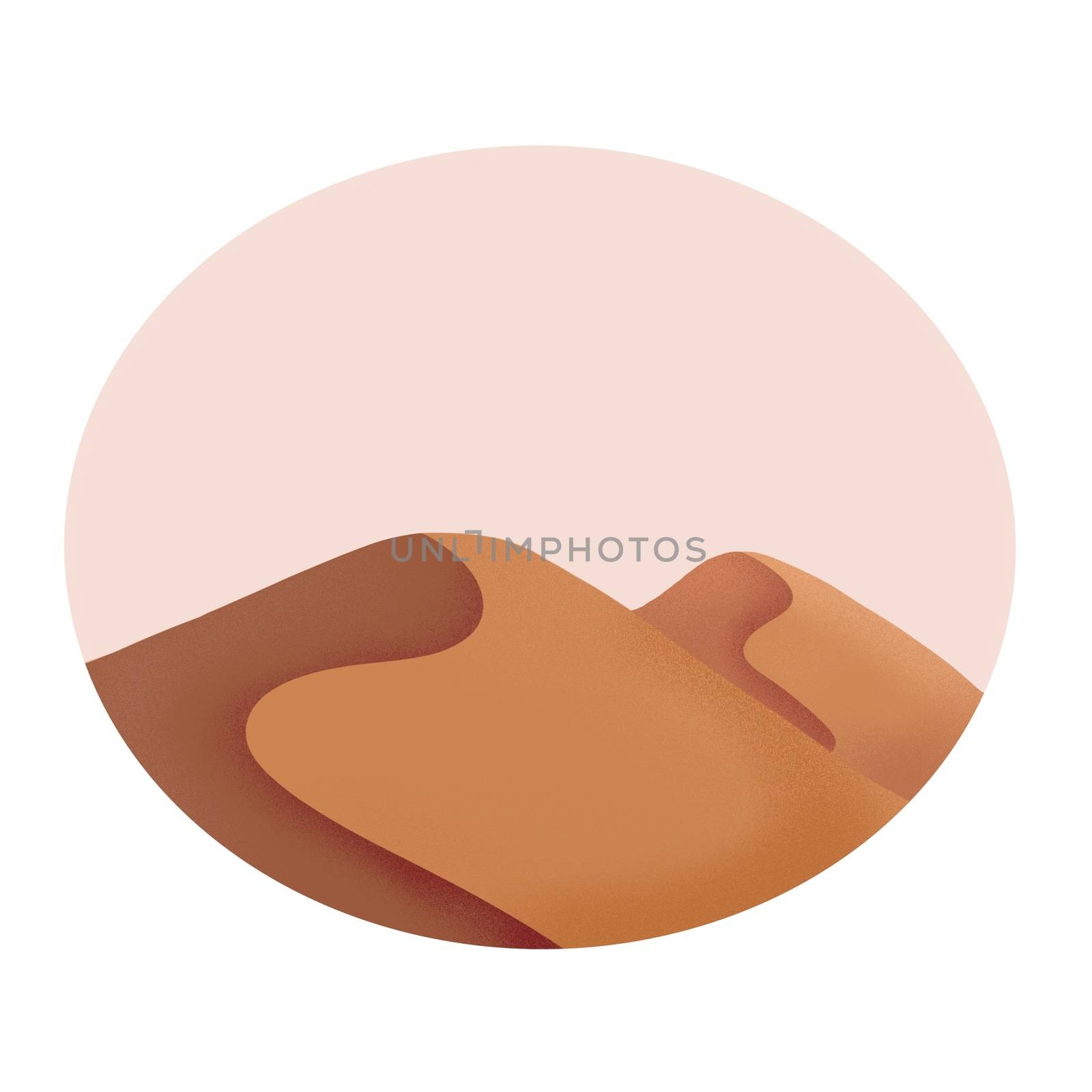 Landscape background Mountain Template illustration design. clim by peandben