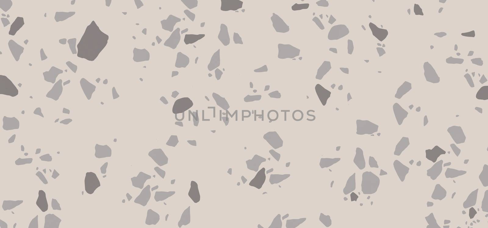 Terrazzo flooring pattern. Texture  classic floor in Venetian style natural stone. Modern minimalistic floor tile for interior decoration. Trendy Terrazzo abstract