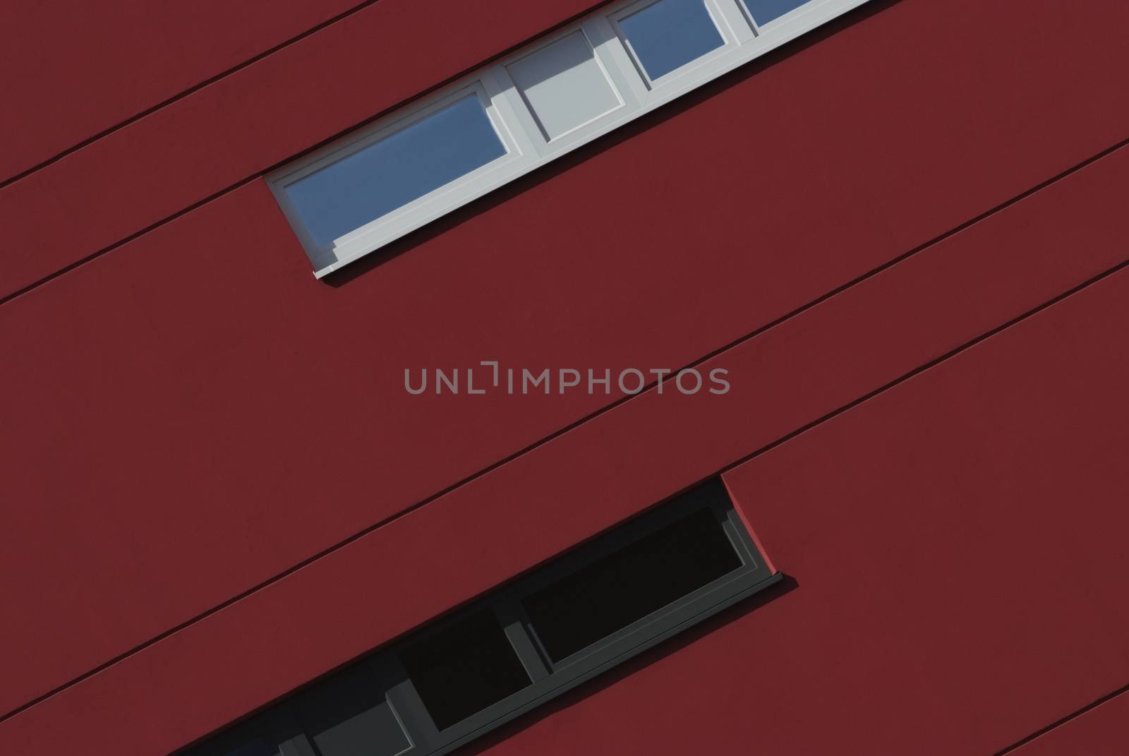 Architectural detail of a modern building