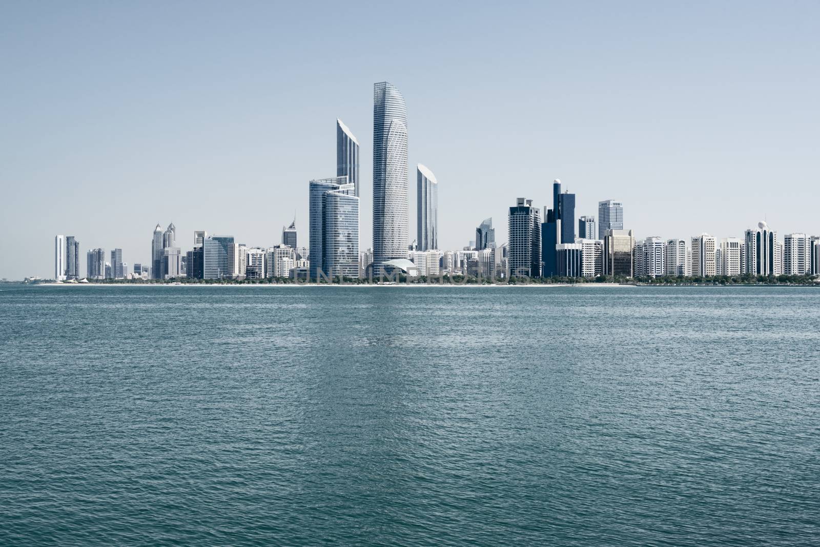 Abu Dhabi Skyline, United Arab Emirates by dani3315