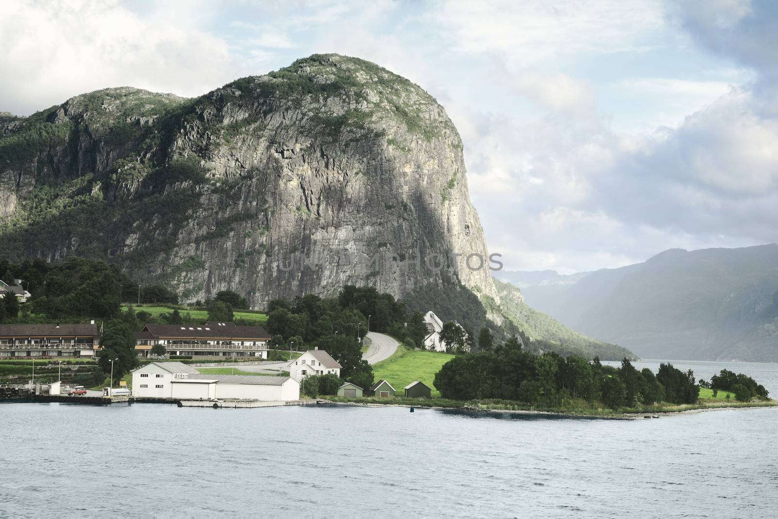 Scenic Landscapes Of The Northern Norwegian Fjords