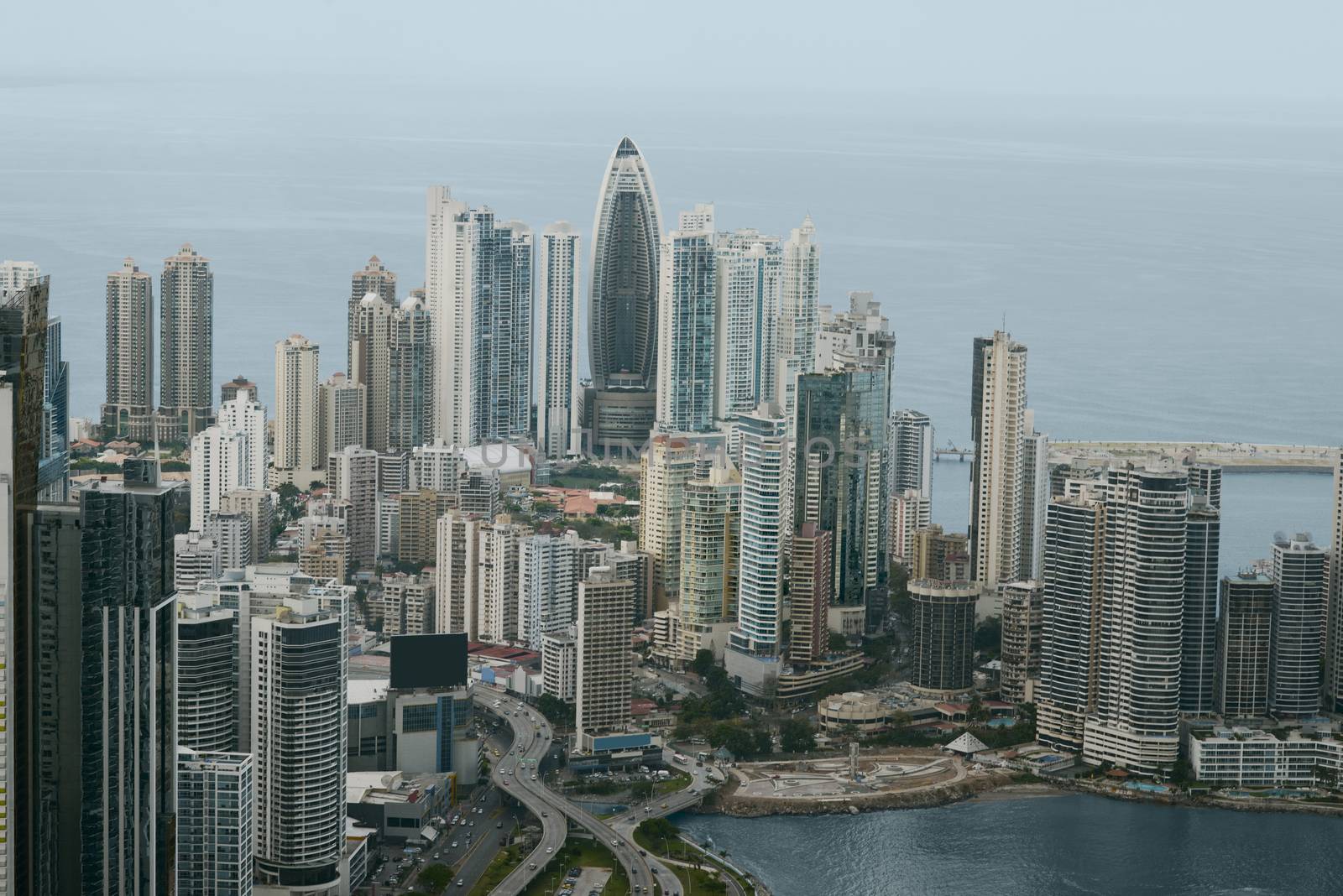 Aerial View Of Panama City, Panama by dani3315