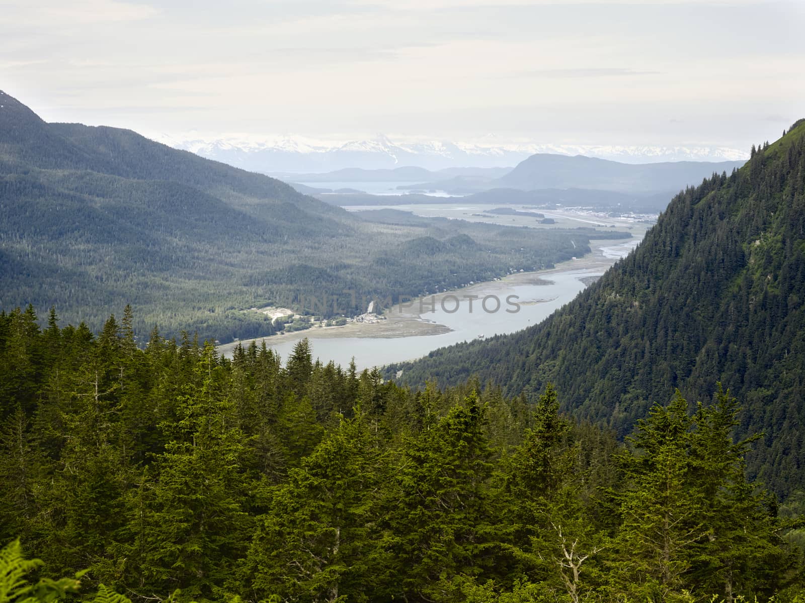 View From Mount Roberts, Juneau, Alaska