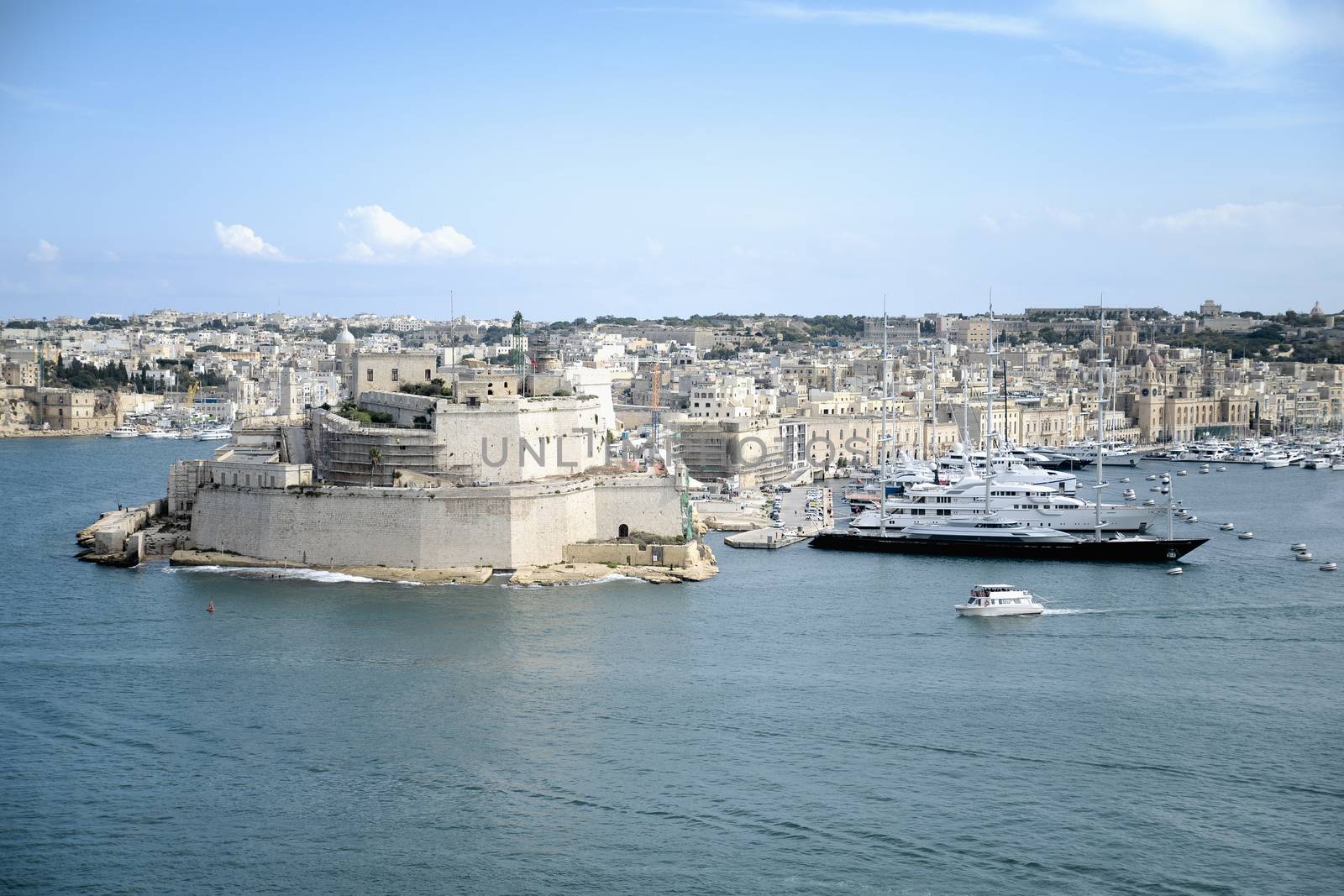 View Of Grand Harbor In Valletta, Malta