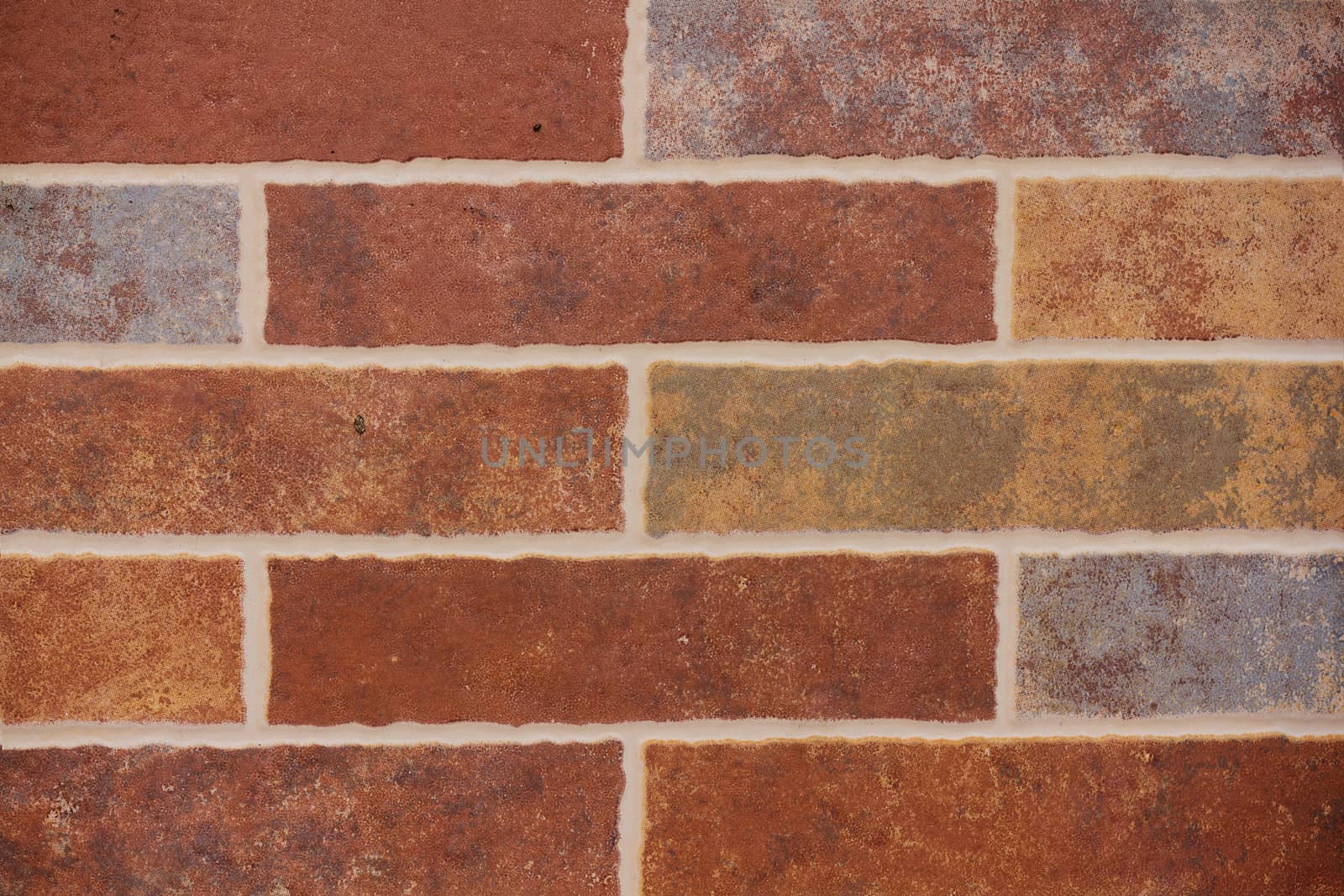 Red brick wall texture background, vintage and retro
