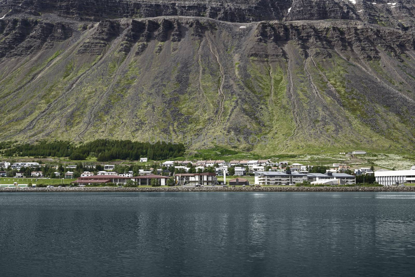 Scenic Landscape In Reykjavik, Iceland